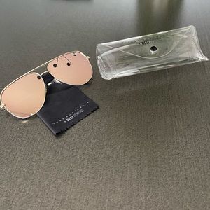 Quay Gold Sunglasses